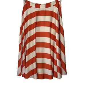 MARE MARE X ANTHROPOLOGIE  IISA STRIPED‎ MIDI SKIRT SIZE L/P